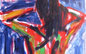 Lần đầu tiên danh họa Trần Lưu Hậu trưng bày tranh nude ở tuổi 90