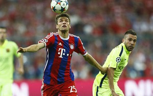Bayern Munich 3-2 Barcelona (tổng: 3-5): 'MSN' lại rực sáng, Bayern không thể tạo ra phép màu