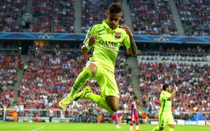 Neymar lập cú đúp để loại Bayern: Cánh tay mặt của Lionel Messi