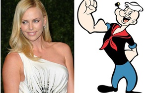 Charlize Theron ví mình cơ bắp cuồn cuộn như thủy thủ Popeye