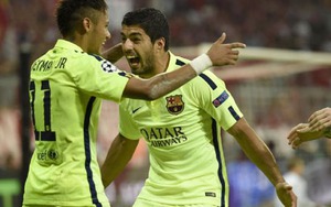 Barcelona: Suarez chấn thương gân khoeo, Alves mệt mỏi, phải tập riêng