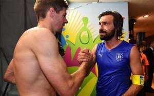 Pirlo: 'Ancelotti từng muốn chiêu mộ Gerrard để đá cặp với tôi'