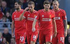 Liverpool 1-3 Crystal Palace: Ngày buồn của Steven Gerrard