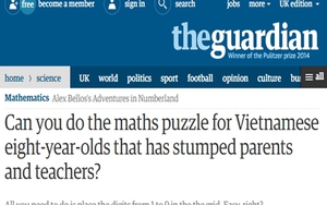 Bài toán siêu khó của học sinh lớp 3: Tại sao lại im lặng trước lời khen?