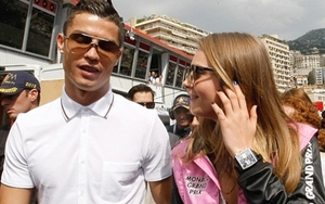 Cristiano Ronaldo song hành cùng người đẹp trước thềm Monaco GP