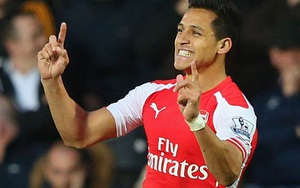 Vượt qua Eden Hazard, Alexis Sanchez được CĐV Premier League vinh danh