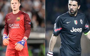 Buffon vs. Ter Stegen: Huyền thoại so găng lính mới
