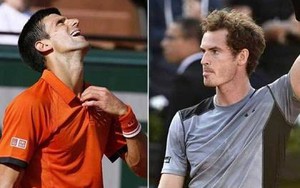 Bán kết Roland Garros 2015: Trận Djokovic và Murray tạm hoãn, 18h hôm nay đánh tiếp