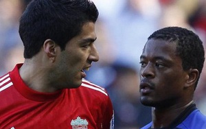 Evra: 'Suarez vẫn chưa xin lỗi tôi. Tôi sẽ bị treo giò 3 năm nếu đấm Suarez'