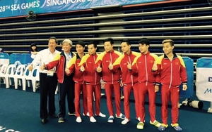 Thể dục dụng cụ đồng đội nam mang về huy chương vàng cho Việt Nam