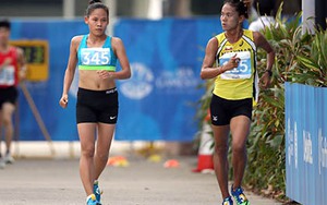 Đi bộ tại SEA Games: Chị thắng, em thua