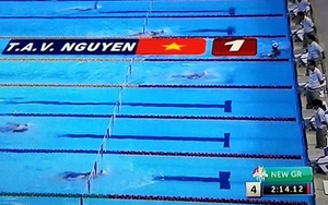 Ánh Viên lại giành huy chương vàng và lập kỷ lục ở nội dung 200m bơi ngửa nữ