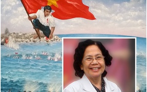 GS Nguyễn Thị Ngọc Phượng trả 100 triệu đồng đấu giá tranh về Gạc Ma