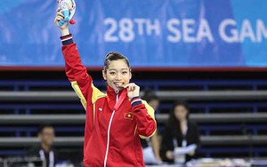 Vượt qua thử thách từ chấn thương, Hà Thanh giành HCV đầu tiên tại SEA Games 2015