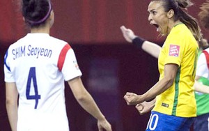 World Cup nữ 2015: Marta lập kỷ lục ghi bàn