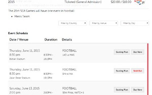 Hôm nay bắt đầu bán vé online trận U23 Việt Nam - U23 Myanmar