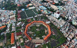 Ngắm Sài Gòn đẹp như tranh thủy mặc từ trên cao