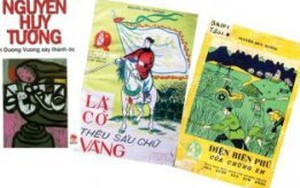 Triển lãm Nguyễn Huy Tưởng và sách thiếu nhi