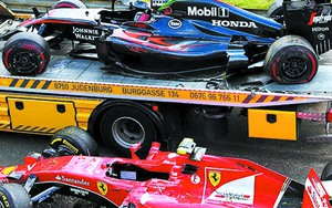 F1: Mercedes giành chiến thắng 1-2 tại Áo