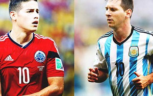 Trở về ĐTQG, Messi có xuất sắc hơn James Rodriguez?