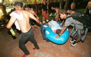 Xịt bột màu dưới ánh đèn sân khấu đã gây ra vụ nổ thảm họa tại công viên Đài Loan