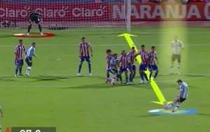 VIDEO: Xem lại 'siêu phẩm' đá phạt của Messi vào lưới Paraguay năm 2012