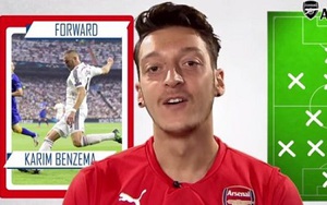 Serge Gnabry có mặt trong đội hình yêu thích của Mesut Oezil