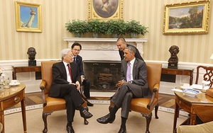 Chùm ảnh: Những khoảnh khắc vàng về Tổng Bí thư Nguyễn Phú Trọng tại Nhà Trắng