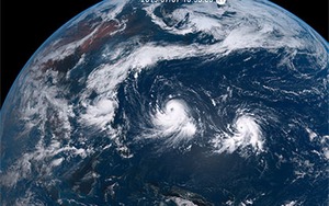 2 cơn bão cực mạnh kéo nhau tràn vào Trung Quốc