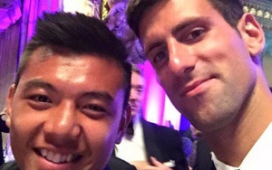 CHÙM ẢNH: Lý Hoàng Nam hân hoan bên Djokovic trong đại tiệc Wimbledon 2015