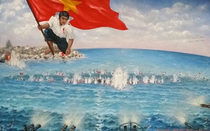 Bức tranh 'Gạc Ma – Vòng tròn bất tử' được cụ ông, cụ bà 88 tuổi trả 730 triệu đồng