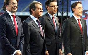 Bầu cử chủ tịch Barcelona: Màn tranh luận quyết liệt của Bartomeu và các ứng viên