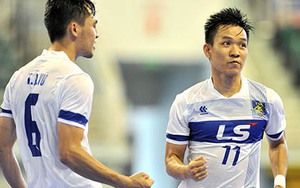 Bán kết giải futsal TP.HCM mở rộng 2015: Sanna Khánh Hòa tái đấu Thái Sơn Nam ở chung kết