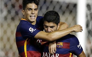 Barcelona 2–1 LA Galaxy: Cả 100 nghìn người đến xem Suarez đánh bại Gerrard