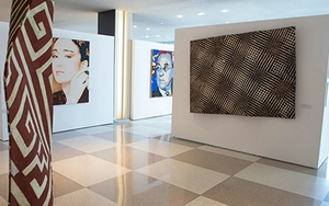 Củng Lợi được trưng bày chân dung trong triển lãm của Liên hiệp quốc