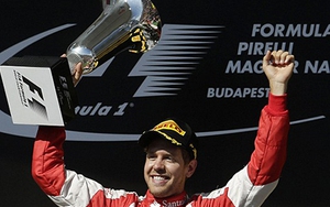 Sebastian Vettel giành chiến thắng chặng đua tại Hungary
