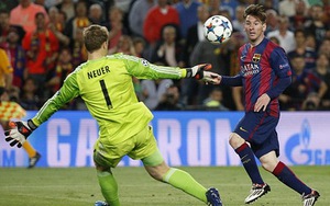 Messi, Ronaldo, Neymar tranh giải bàn thắng đẹp nhất mùa 2014-15 của UEFA