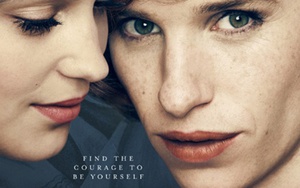 Eddie Redmayne đẹp kỳ dị trên áp phích phim về người chuyển giới đầu tiên