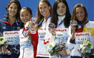 HY HỮU: 3 VĐV đồng HCĐ trong một nội dung Giải bơi thế giới