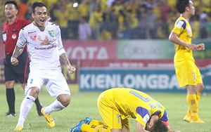 SLNA thua vì sai lầm của đội trưởng