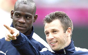 Antonio Cassano và Mario Balotelli: 'Không chốn dung thân'