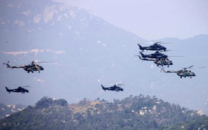 Trung Quốc tập trận bắn đạn thật ở Tứ Xuyên