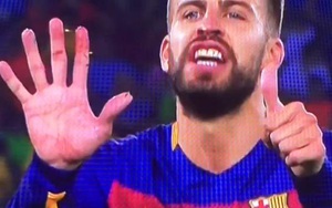 Pique văng tục với trọng tài trong trận Siêu cúp châu Âu