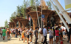 CHÙM ẢNH: Một ngày ở Ngôi nhà Việt Nam tại EXPO 2015