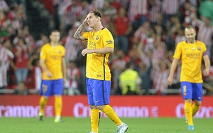 Athletic Bilbao 4-0 Barcelona: Hattrick của Aduriz đe dọa cơ hội 'ăn sáu' của Barca