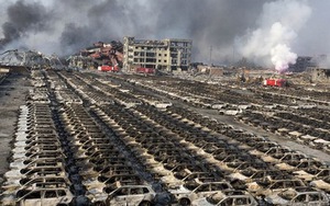 Vụ nổ Thiên Tân: Thực sự bao nhiêu ô tô đã thành sắt vụn?