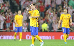 Bilbao - Barcelona 4-0: Nhà vô địch châu Âu mà phòng thủ thế này?