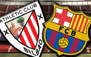 Link truyền hình trực tiếp và sopcast trận Athletic Bilbao - Barca (23h30, 23/8)