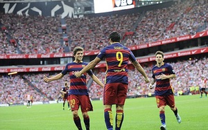 ĐIỂM NHẤN Bilbao 0-1 Barca: Messi nhạt nhòa. Hàng thủ tan tác. Suarez vẫn sắc sảo