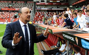 Benitez 'tỉnh bơ' sau trận Gijon 0-0 Real Madrid: 'Đá thế là tốt, tôi lạc quan'